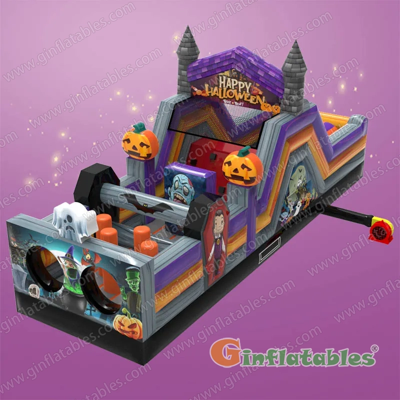 Halloween obstacle course