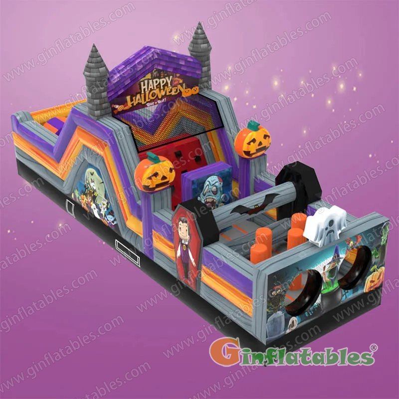 Halloween obstacle course