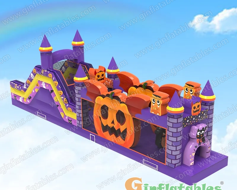 Halloween obstacle course
