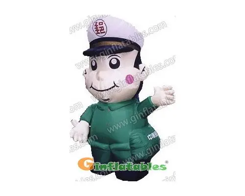 Friendly Postman Inflatable Moving Cartoon