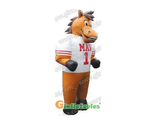 Inflatable Horse Man Moving Cartoon