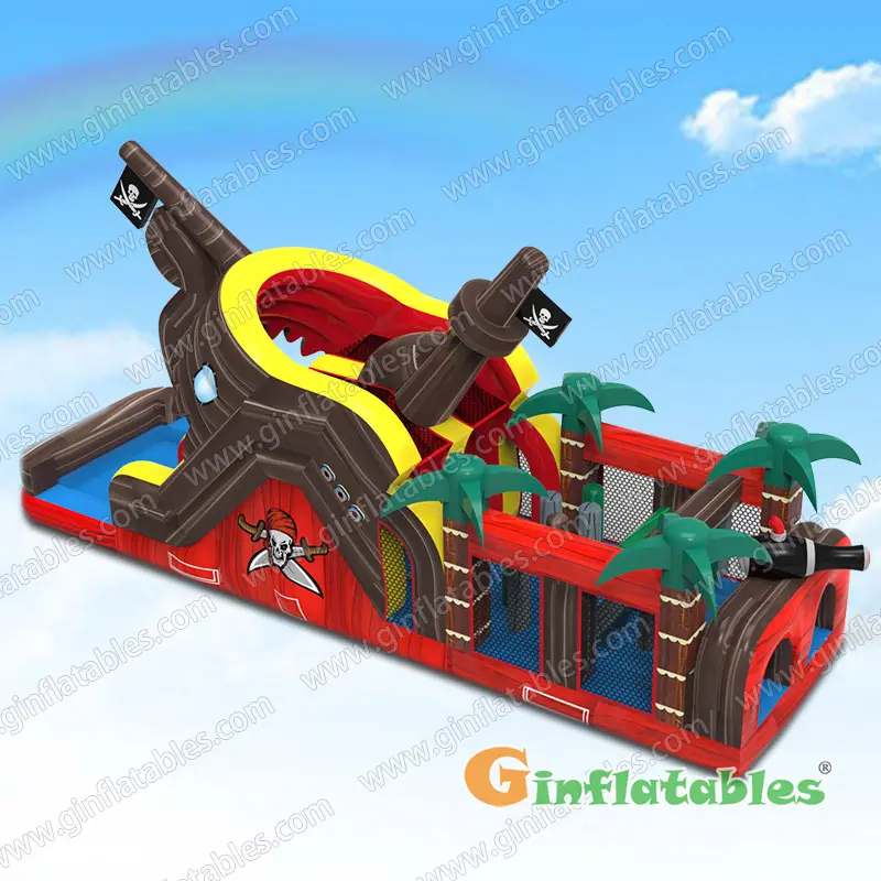 Pirate obstacle course