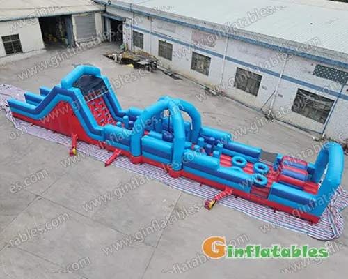 70ft Inflatable Obstacle Course