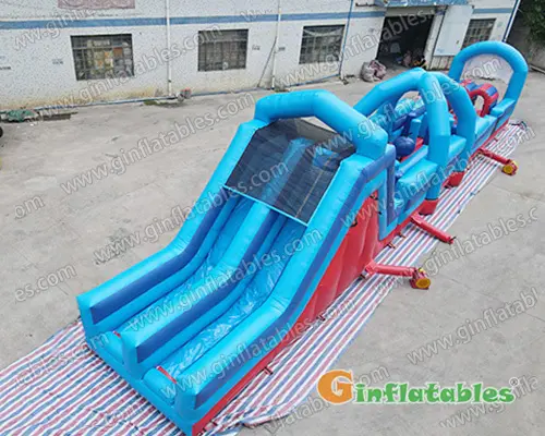 70ft Inflatable Obstacle Course