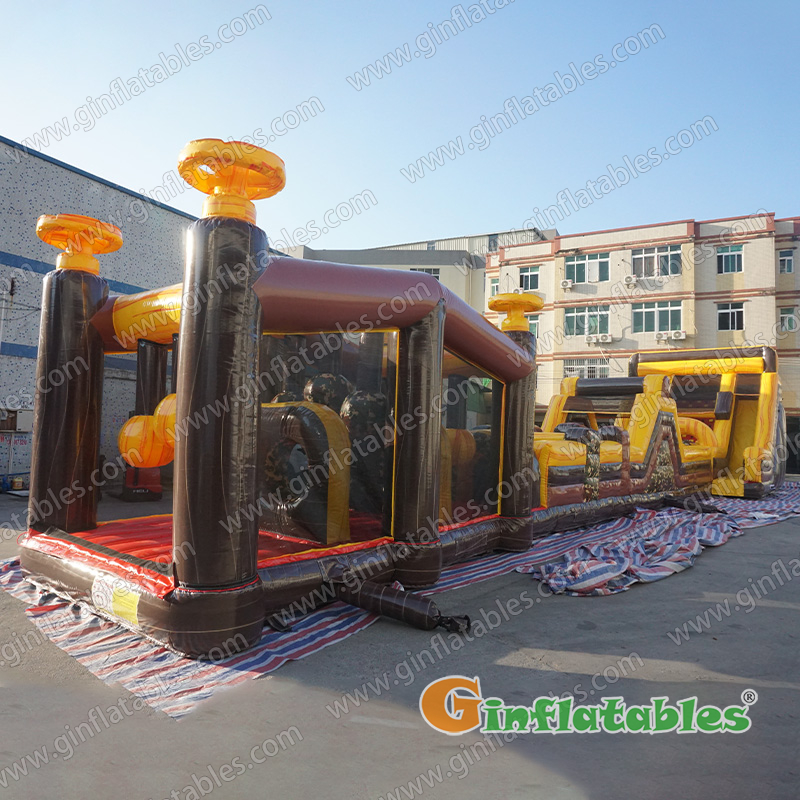 3 parts obstacle course