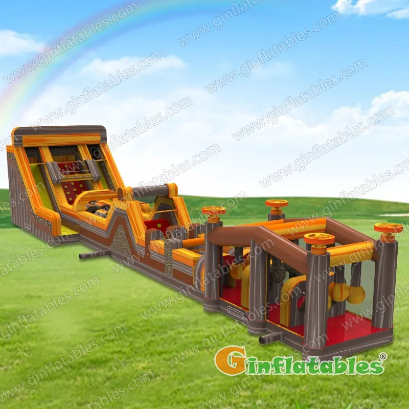 3 parts obstacle course
