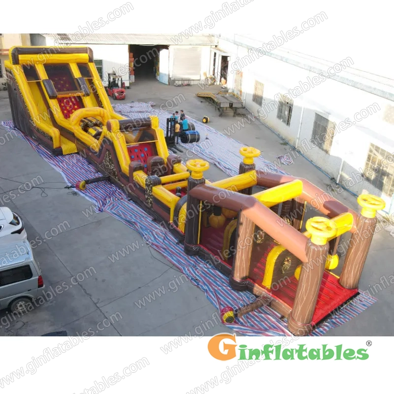 3 parts obstacle course