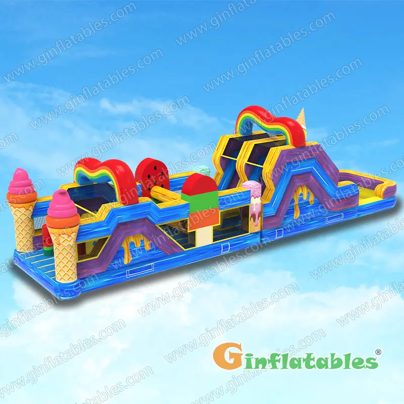 Ice Cream Obstacle Courses