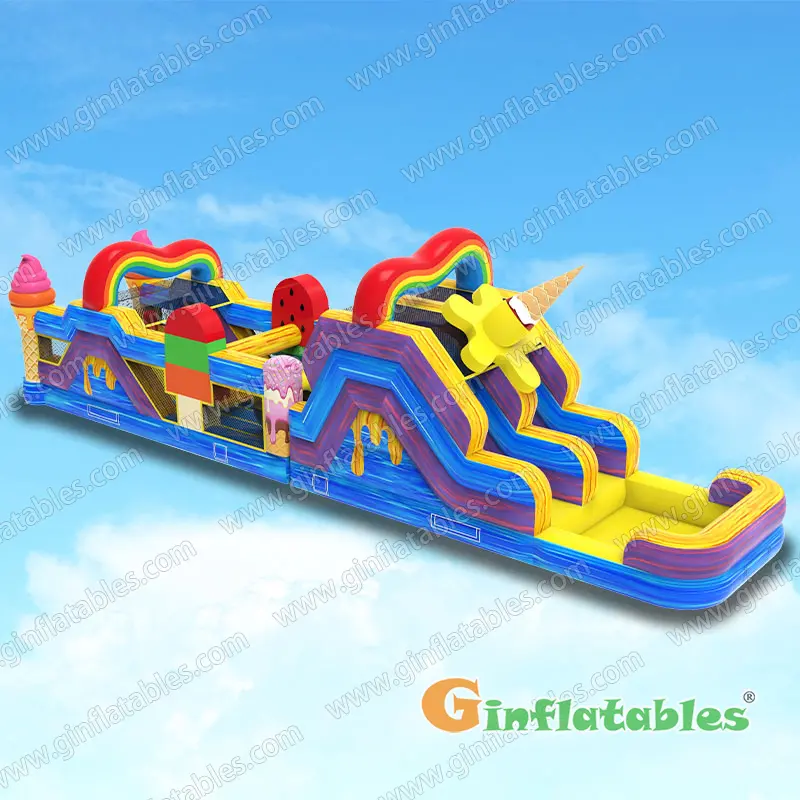Ice Cream Obstacle Courses