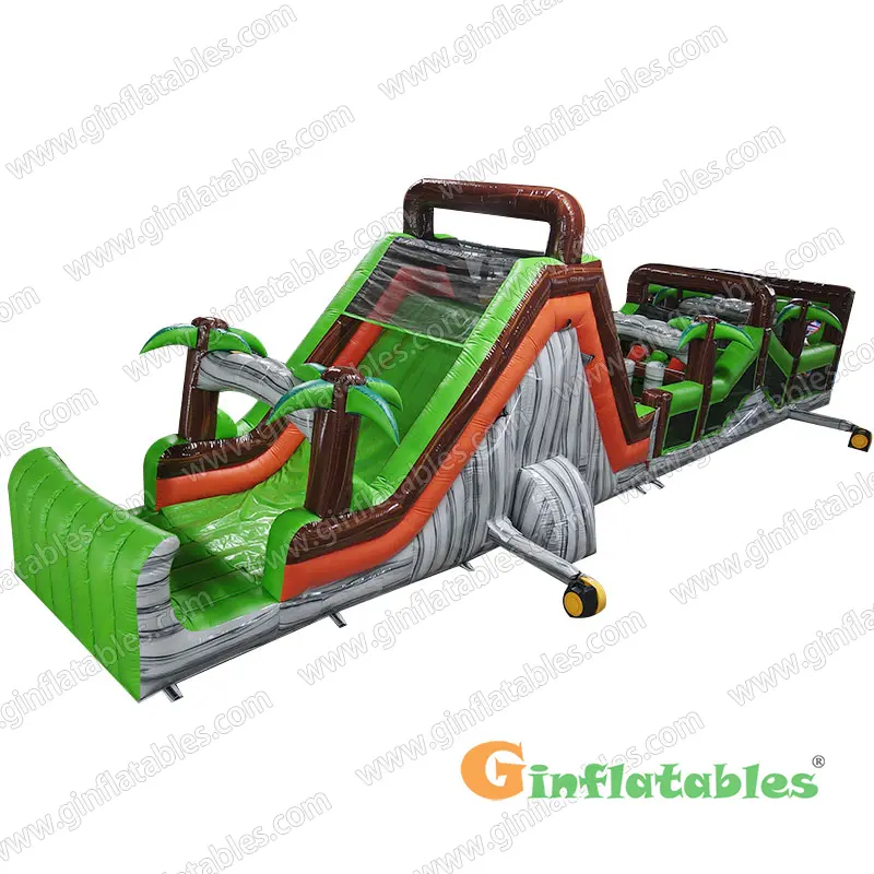 Jungle trees obstacle course
