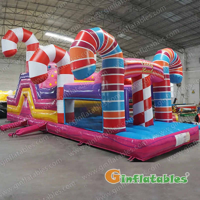 Candy obstacle course
