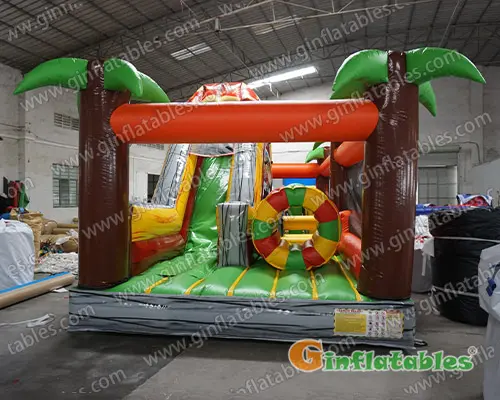 Volcano obstacle course