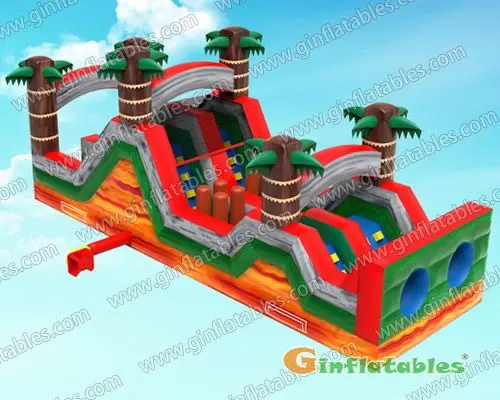 Jungle obstacle course