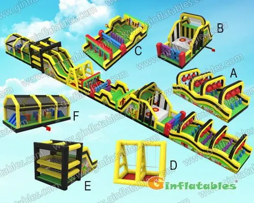 Linear Obstacle course