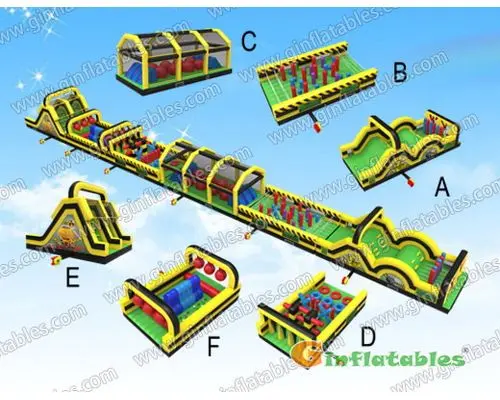 Large Linear Obstacle course
