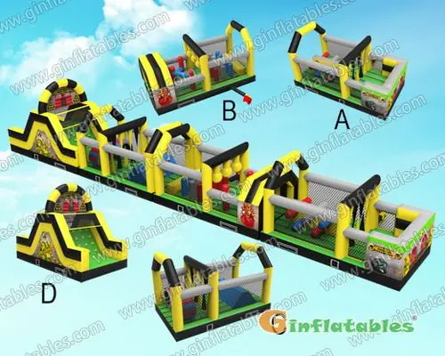 Linear Obstacle course