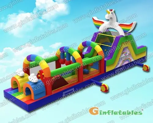 Unicorn obstacle course