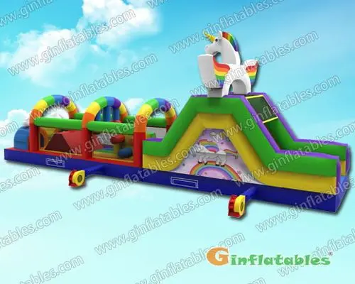 Unicorn obstacle course