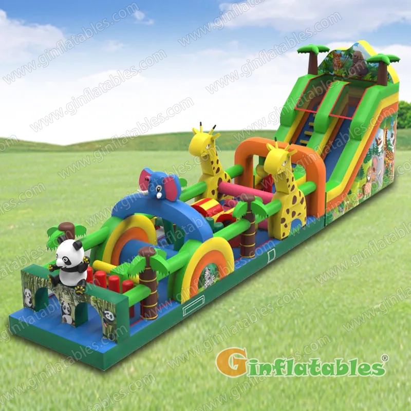 Jungle obstacle course