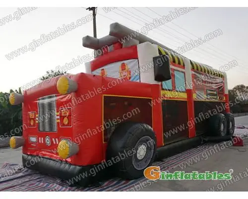 Firetruck obstacle course