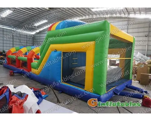 Rainbow obstacle course