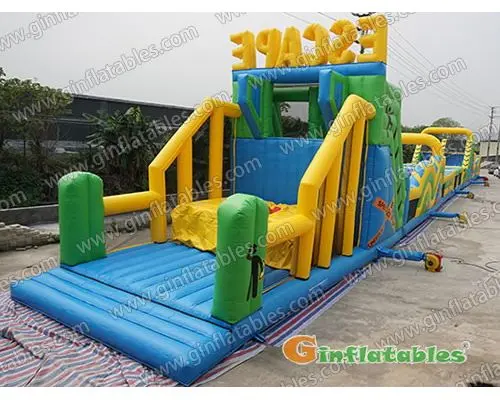 Giant challenge obstacle course