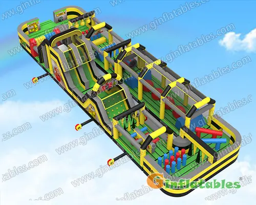Giant obstacle course