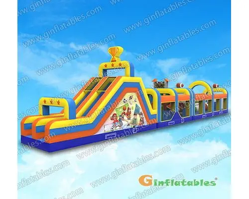 Sport challenge obstacle course