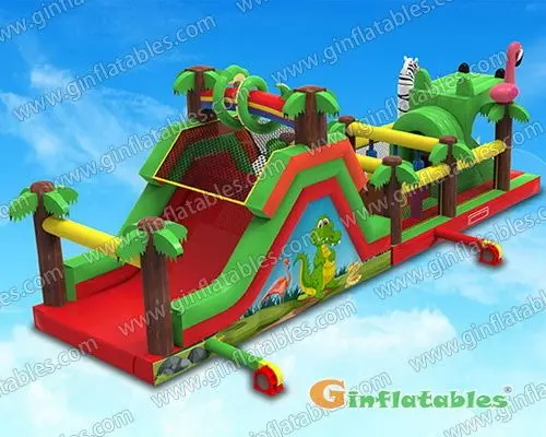 Jungle obstacle course