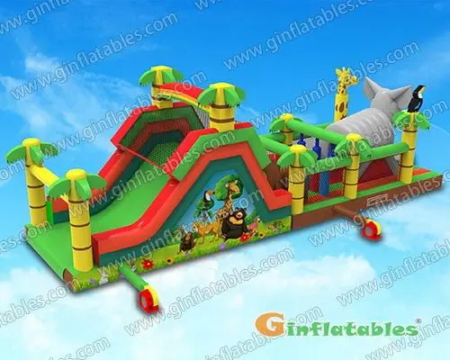Jungle obstacle course