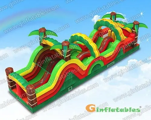 Jungle obstacle course