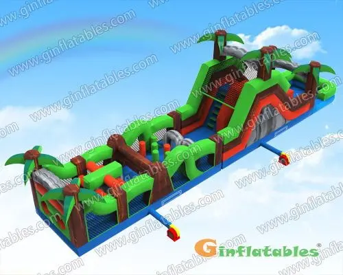 Jungle obstacle course