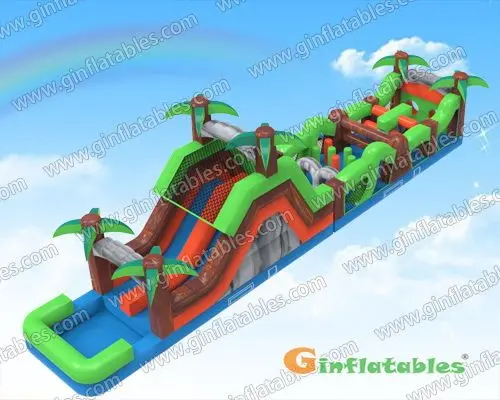 Jungle obstacle course