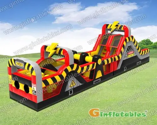 High voltage obstacle course