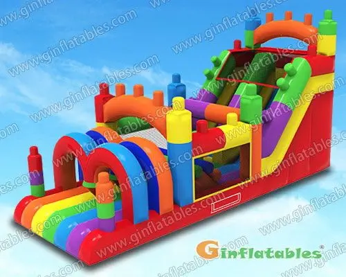 26ft Building blocks obstacle course