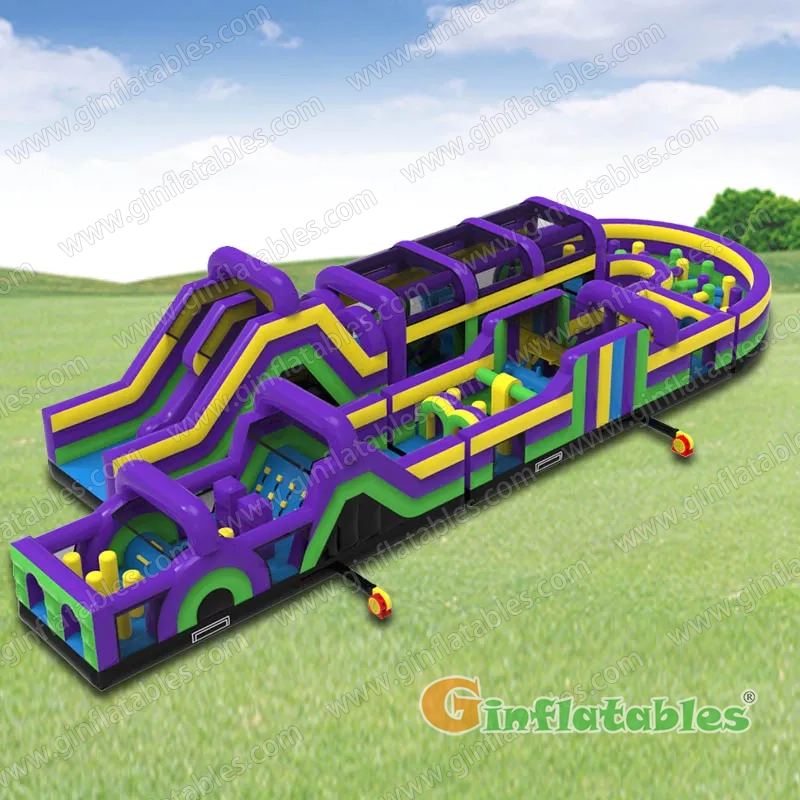 Mega obstacle course