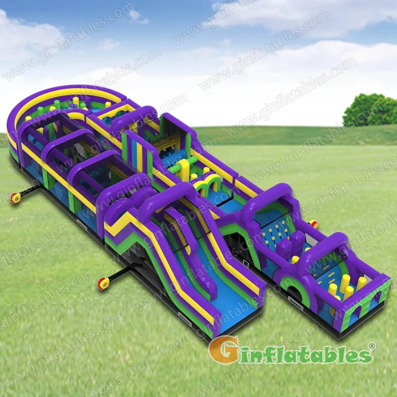 Mega obstacle course