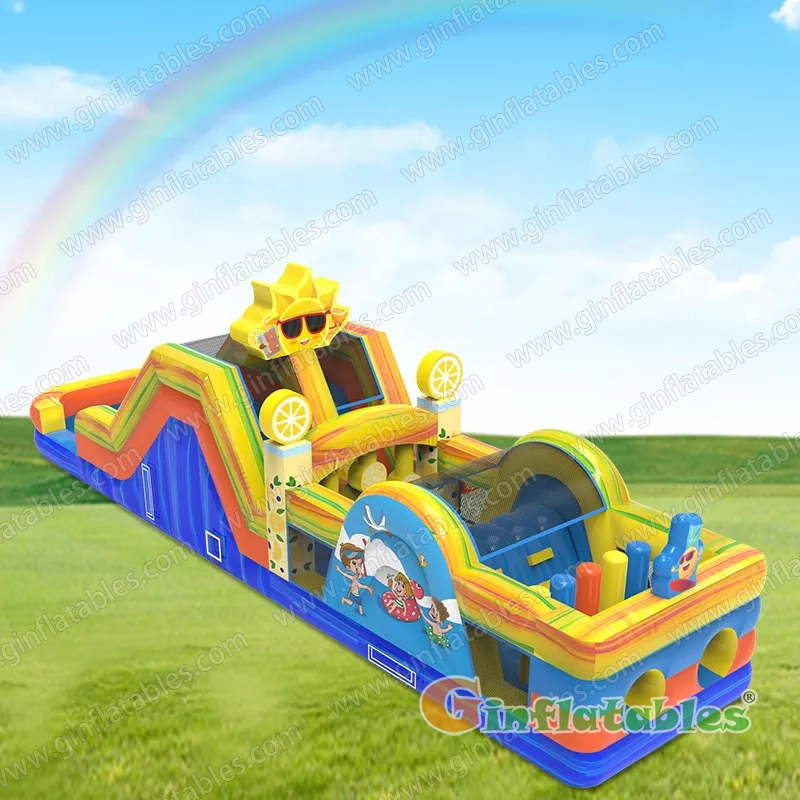 Summer obstacle course