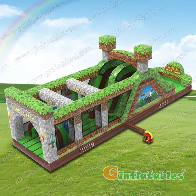 Pixel Game Obstacle Course