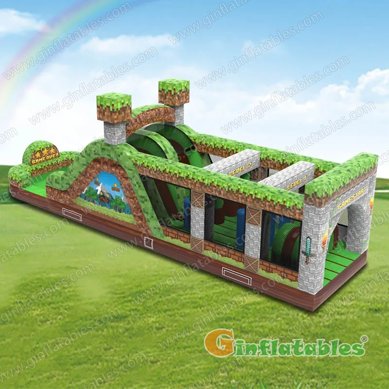 Pixel Game Obstacle Course