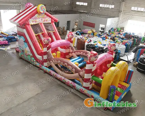 Candy house obstacle course