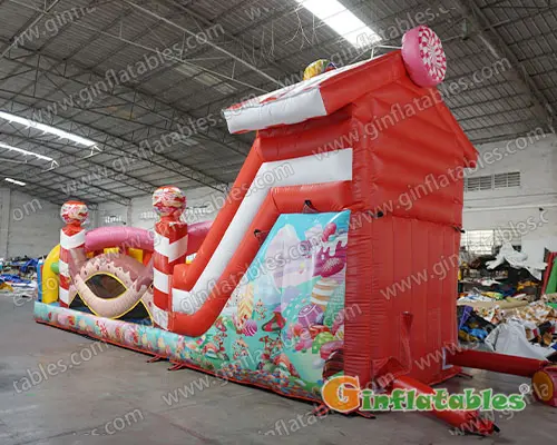 Candy house obstacle course