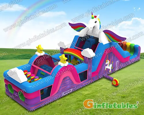 18 ft Unicorn obstacle course