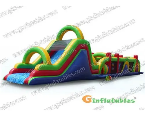 75ftl Inflatable Slide Obstacle