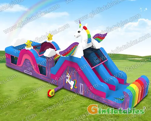 18 ft Unicorn obstacle course