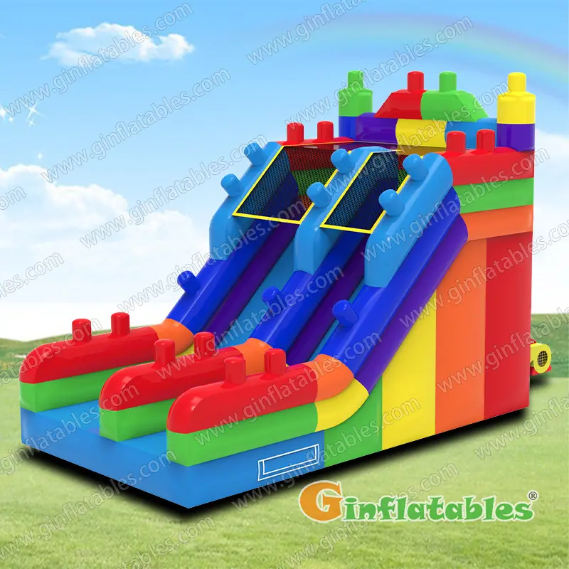 Building blocks slide
