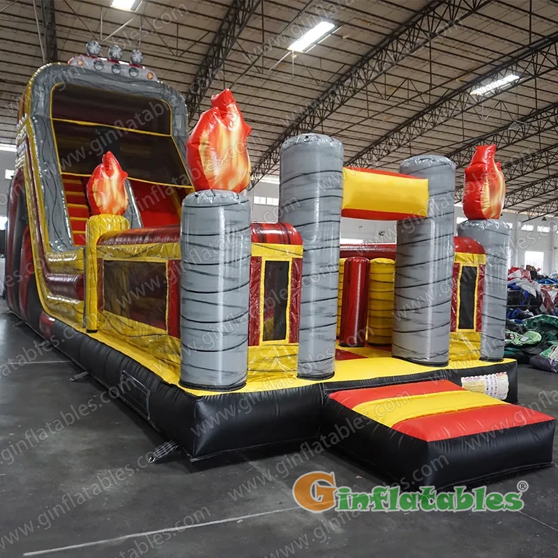 Racing car slide