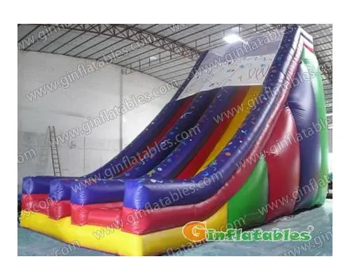 Inflatable Holiday Two Lanes Slides