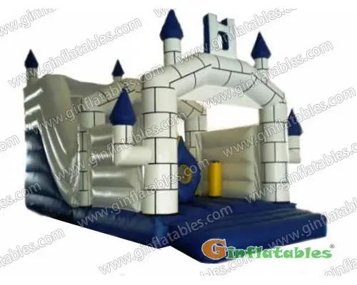 39 ft L Big Castle Slide Combos Inflatable