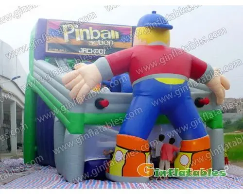 Inflatable Pinball Slides
